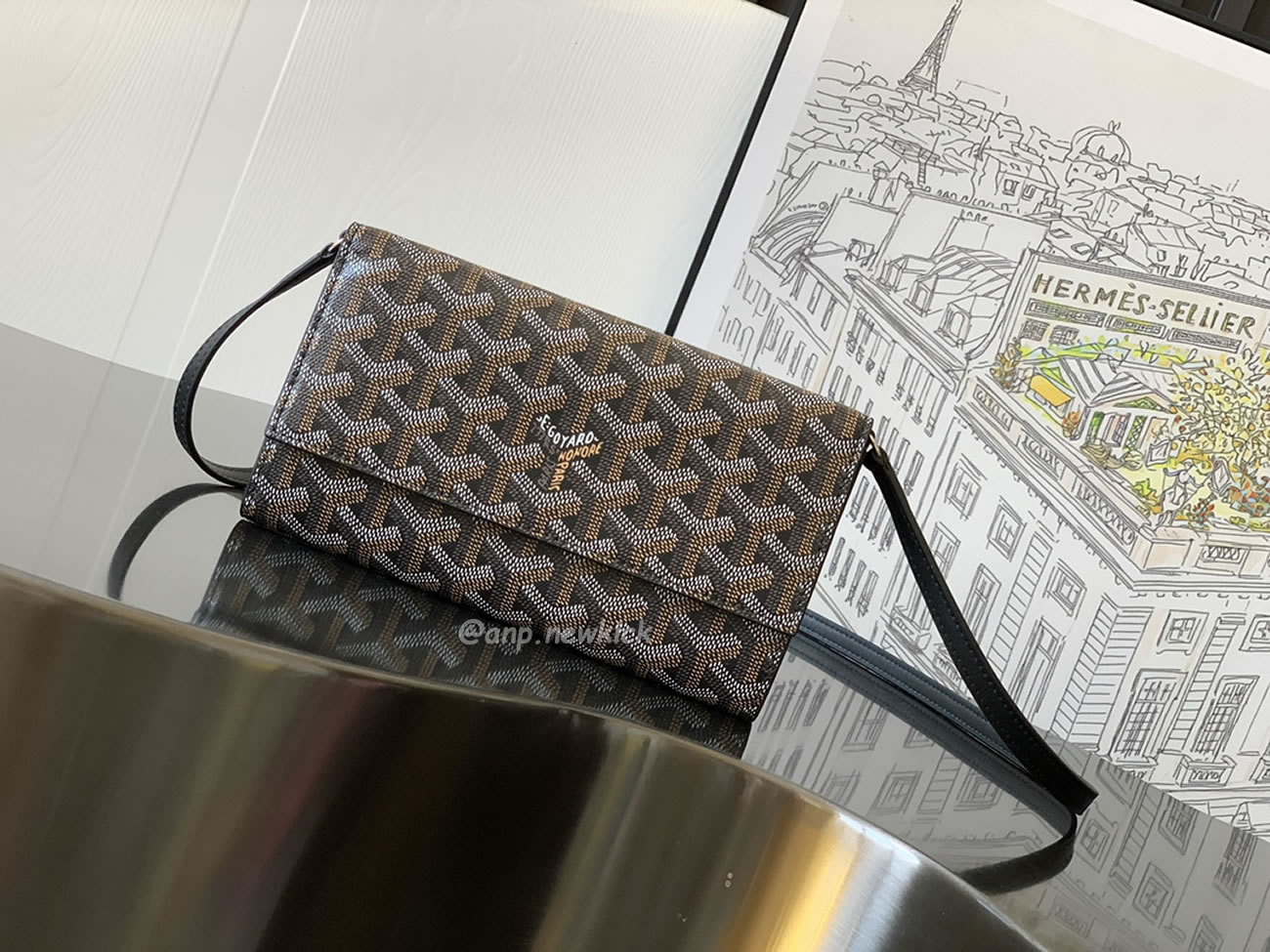 Goyard Varenne Wallet 12 Cm X 3.3 Cm X 19 Cm (11) - newkick.cc